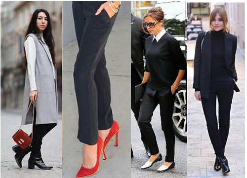 С чем носить черные брюки: правила создания стильного комплекта