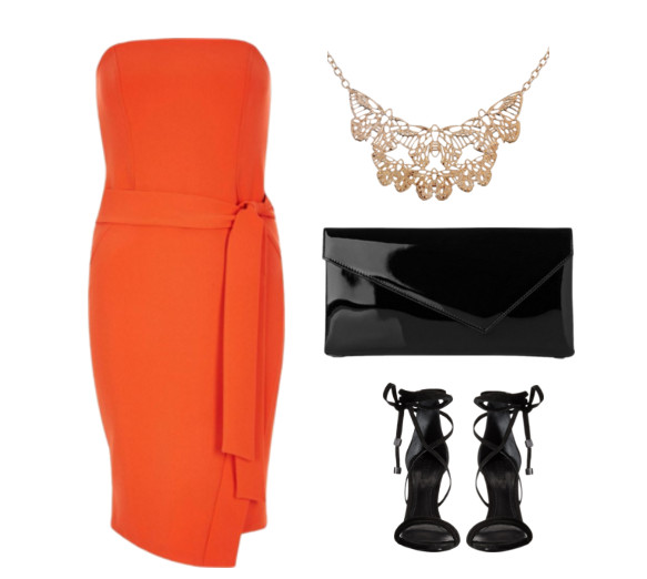 Трендовое платье оранжевого цвета и создание стильного образа