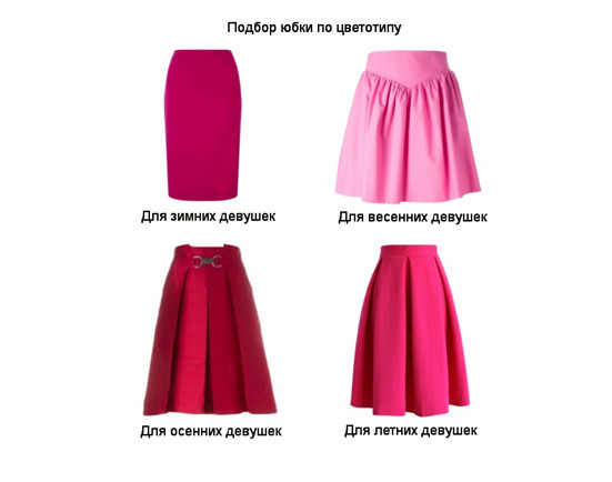 С чем носить розовую юбку-карандаш
